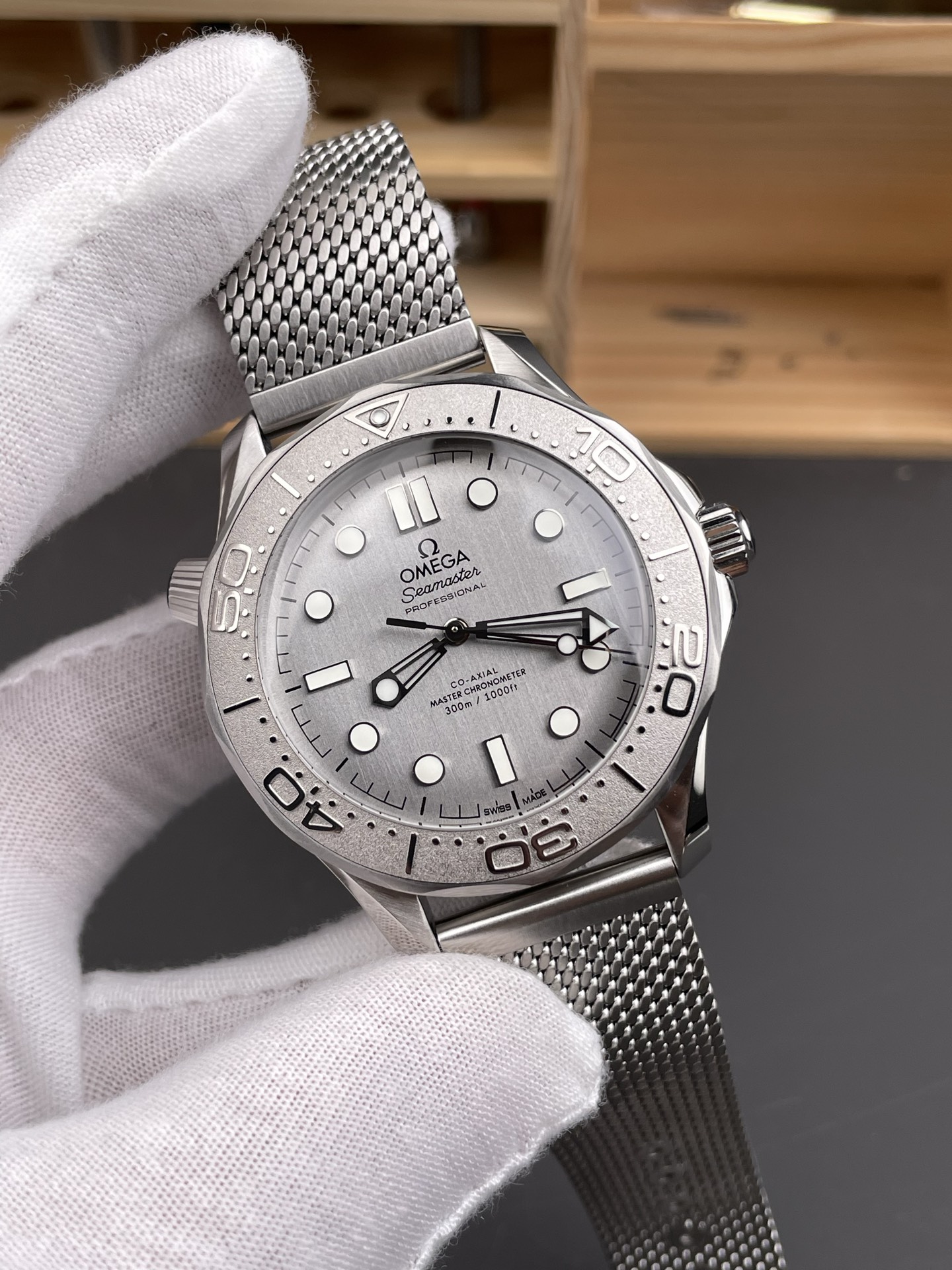 Omega Seamaster Super Clone 300M Master Chronometer Swiss Watch - view 4