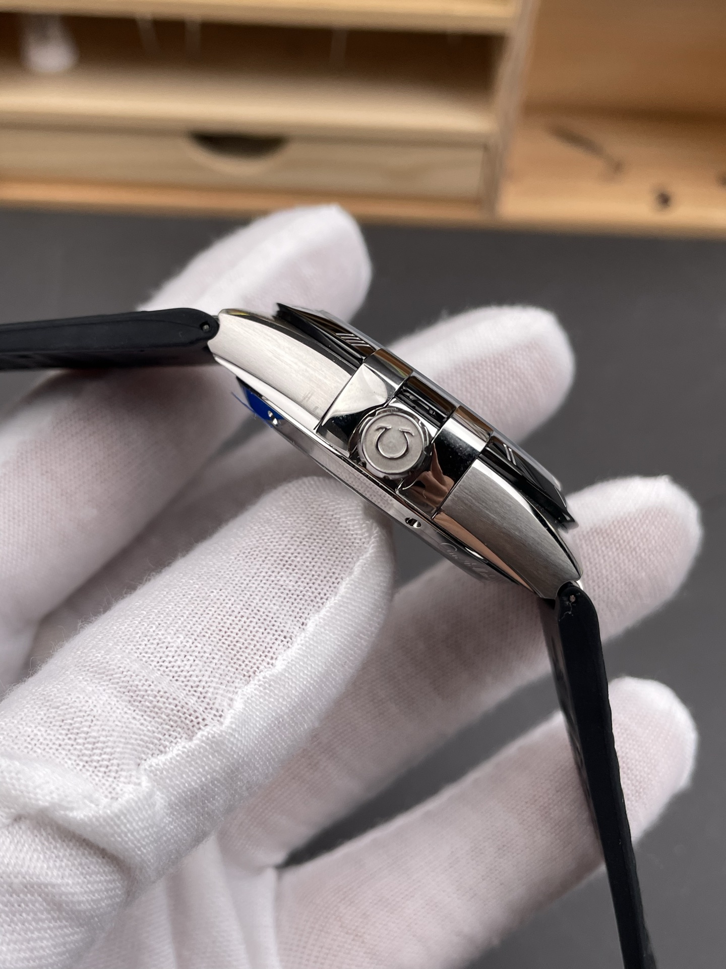 Omega Co-Axial Constellation 41MM 904L Steel Grey Dial 1:1 Mirror Super Clone Watch - view 7