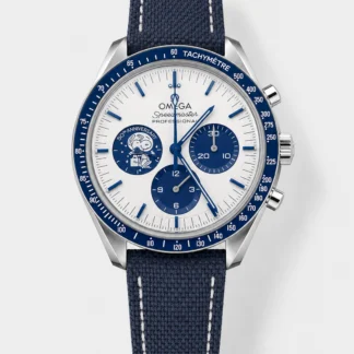 Omega Speedmaster 50th Anniversary Super Clone Snoopy Watch in Nylon Strap - view 1