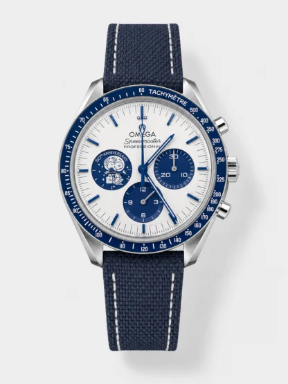 Omega Speedmaster 50th Anniversary Super Clone Snoopy Watch in Nylon Strap - view 1