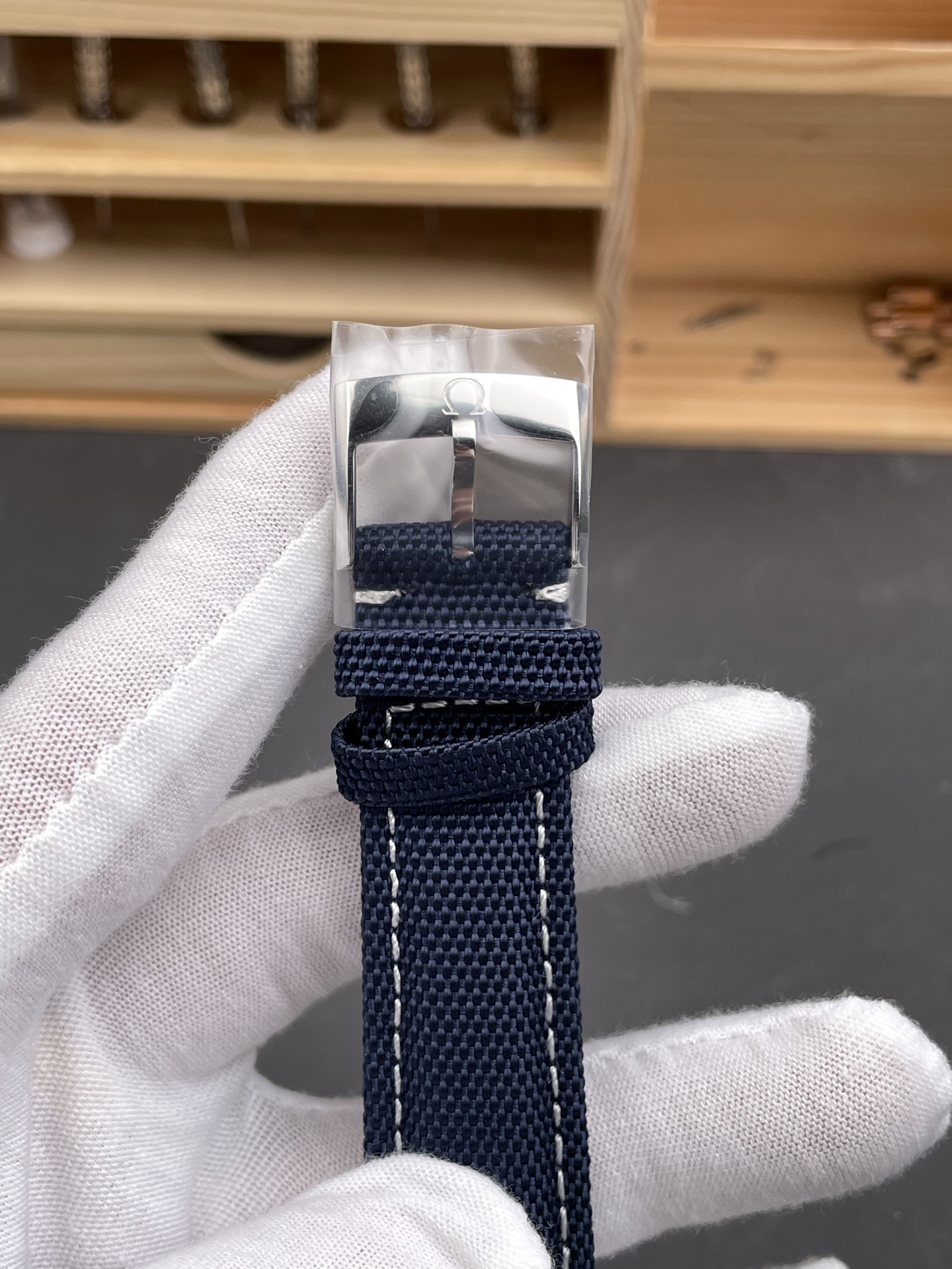 Omega Speedmaster 50th Anniversary Super Clone Snoopy Watch in Nylon Strap - view 9