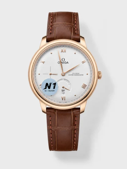 Omega De Ville Prestige Co-Axial Power Reserve Swiss Rose Gold Watch - Super Clone Watch - view 1