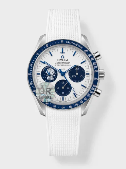 Omega Speedmaster 50th Anniversary Super Clone Snoopy Watch in Nylon Strap - view 1