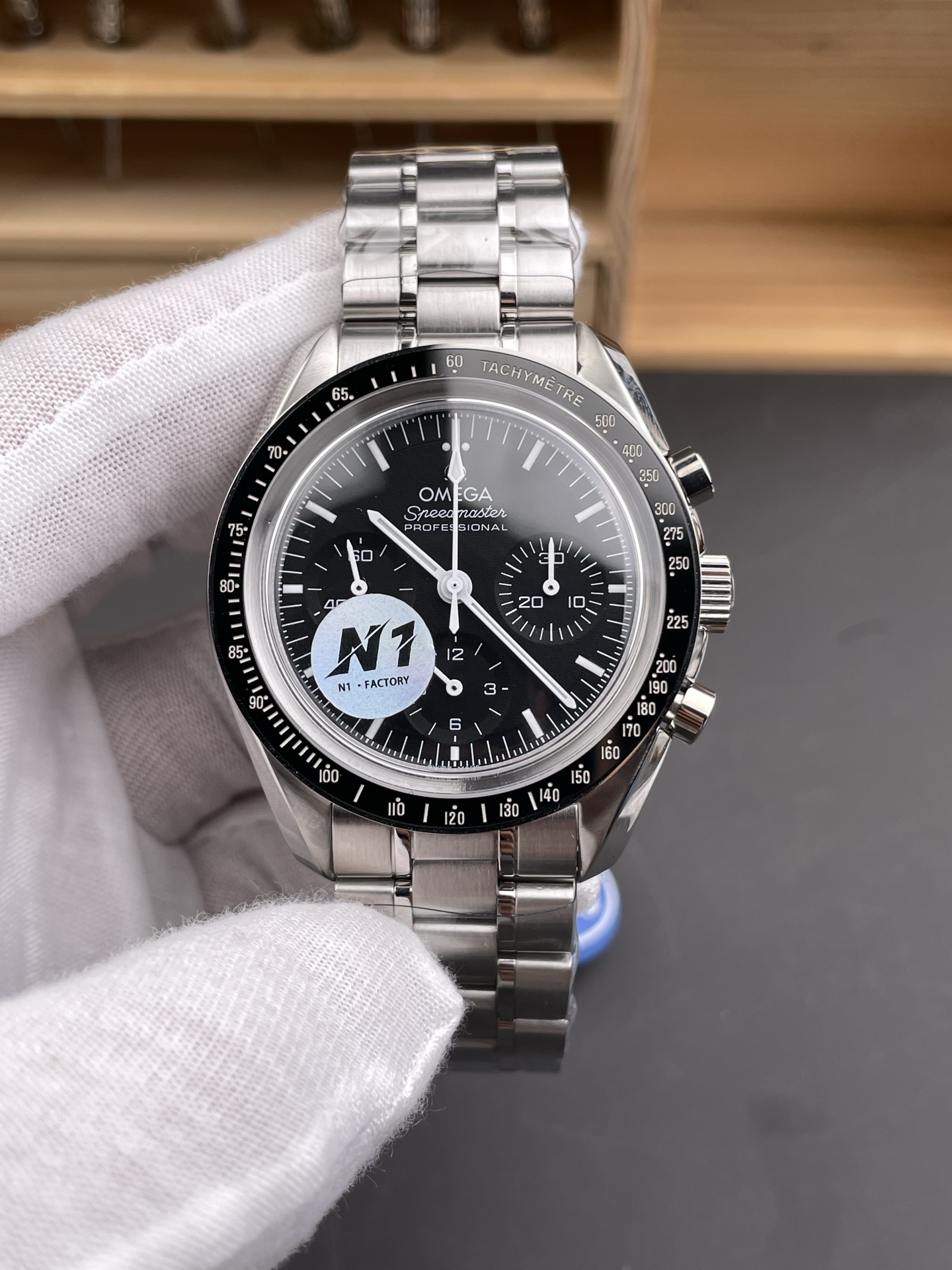 Omega Speedmaster Moonwatch Co-Axial Chronograph 42MM 1:1 Mirror Super Clone Watch - view 2