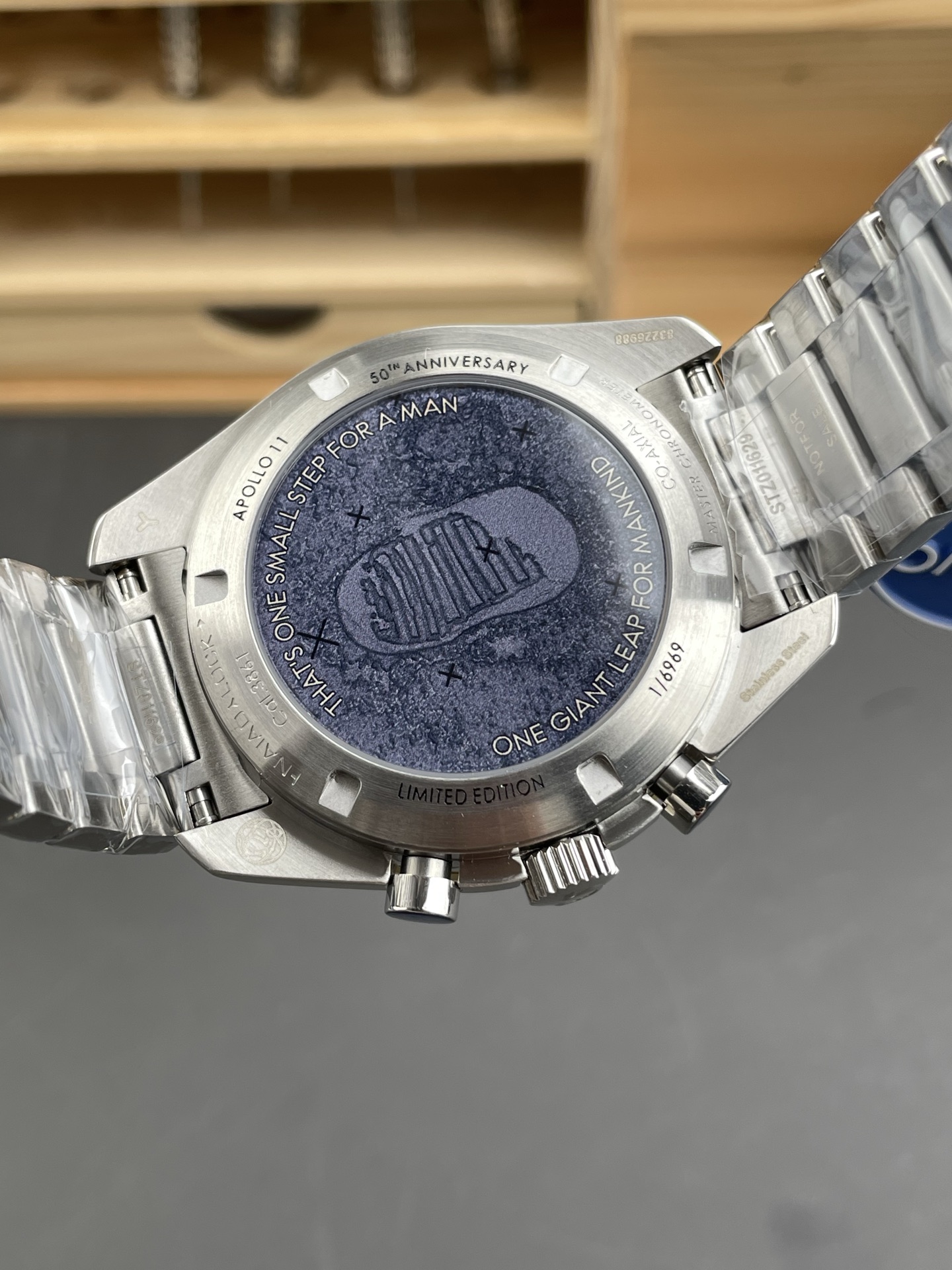 Omega Speedmaster Professional Moonwatch Apollo 11 50th Anniversary Moonshine Gold Swiss Super Clone Watch - view 5