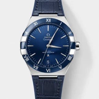 Omega Co-Axial Constellation Stainless White Blue Dial 1:1 Mirror Super Clone 41MM - view 1