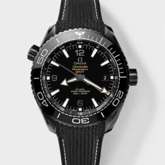 Omega Seamaster Planet Ocean Deep Black GMT 45.5MM 1:1 Mirror Super Clone Watch - view 1