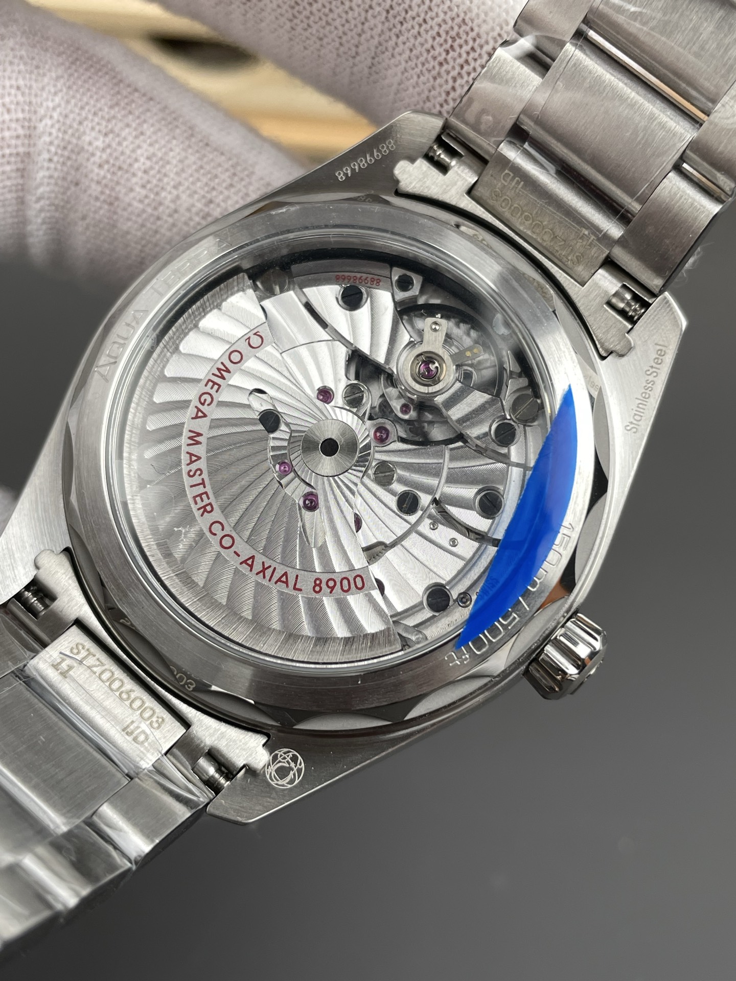 Omega Seamaster Aqua Terra Co-Axial Stainless Steel Strap Swiss Super Clone 1:1 Mirror Watch - view 5