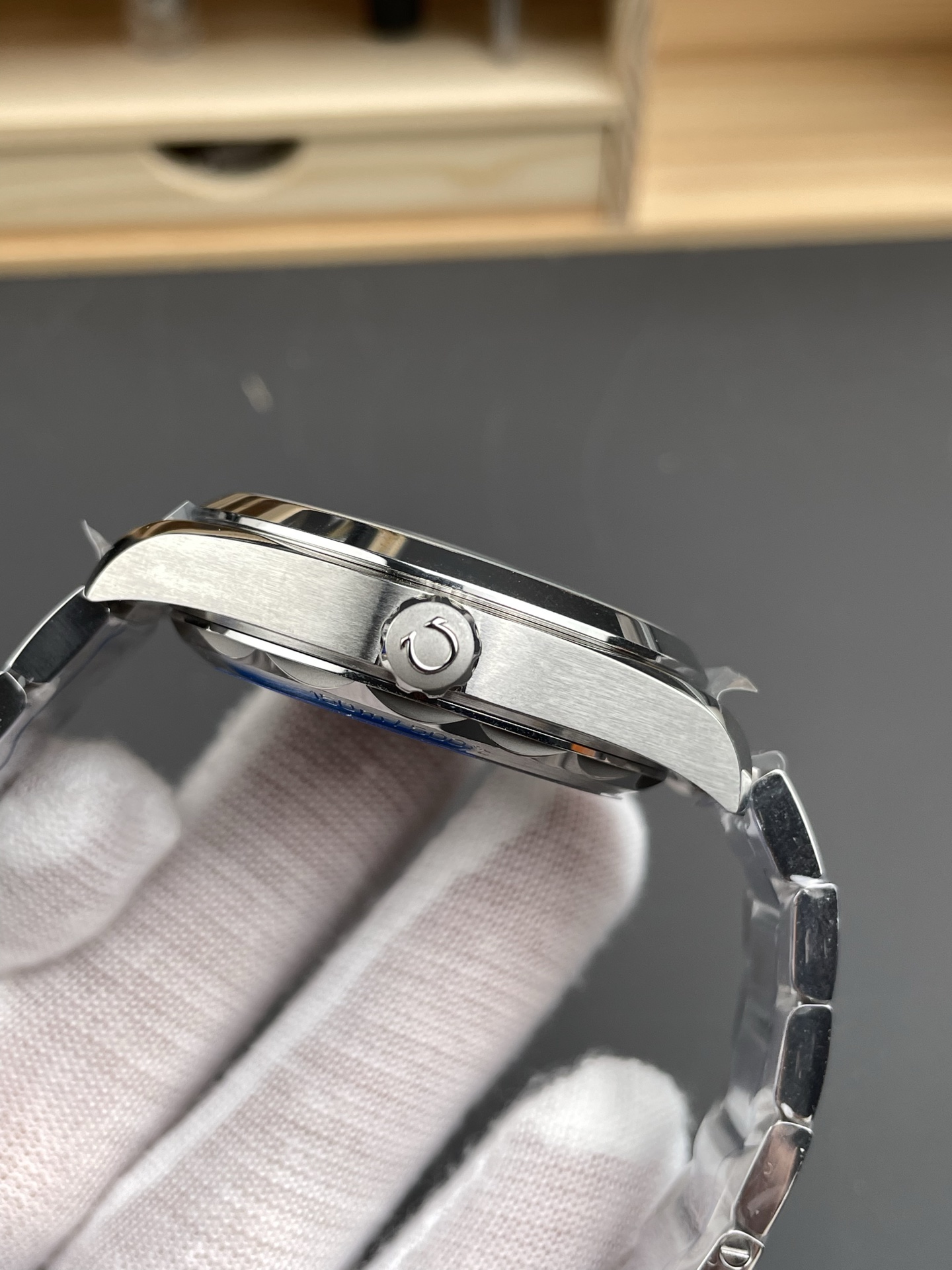 Omega Seamaster Aqua Terra Co-Axial Stainless Steel Strap Swiss Super Clone 1:1 Mirror Watch - view 6