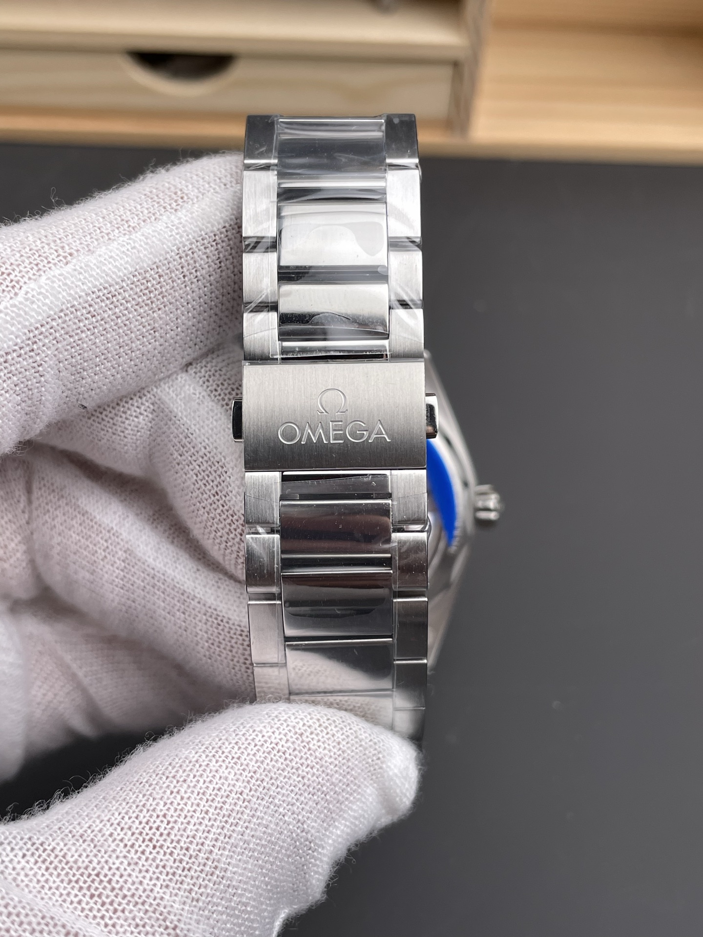 Omega Seamaster Aqua Terra Co-Axial Stainless Steel Strap Swiss Super Clone 1:1 Mirror Watch - view 9