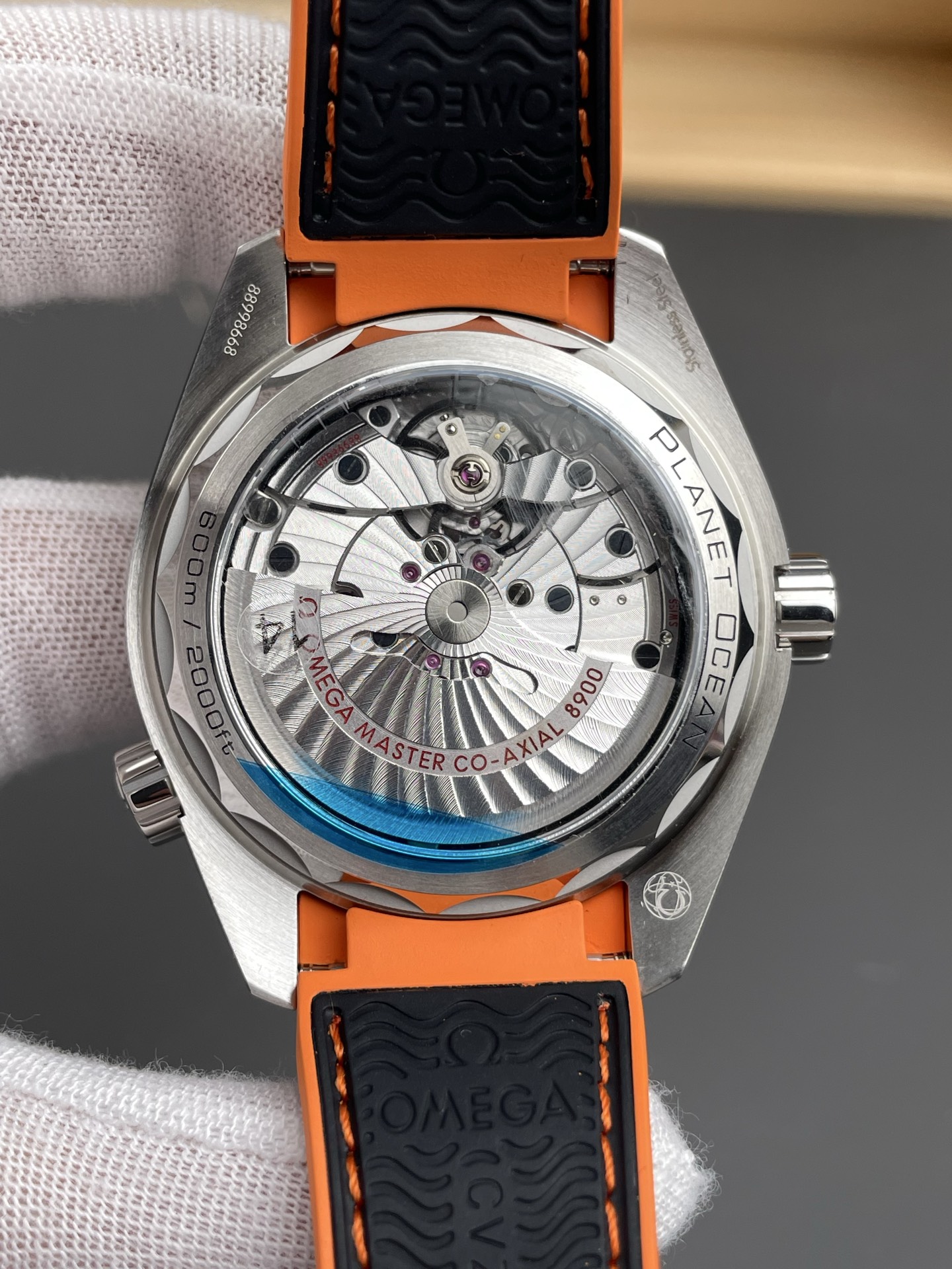 Omega Seamaster Planet Ocean 904L Steel Swiss Black Dial 43.5MM 1:1 Ultimate Edition Watch - Super Clone Watch - view 5