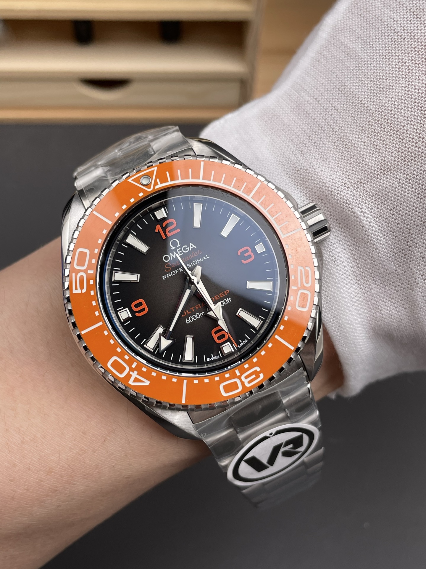Omega Seamaster Planet Ocean 6000M Ultra Deep Edition 45.50mm 1:1 Mirror Super Clone Watch - view 10