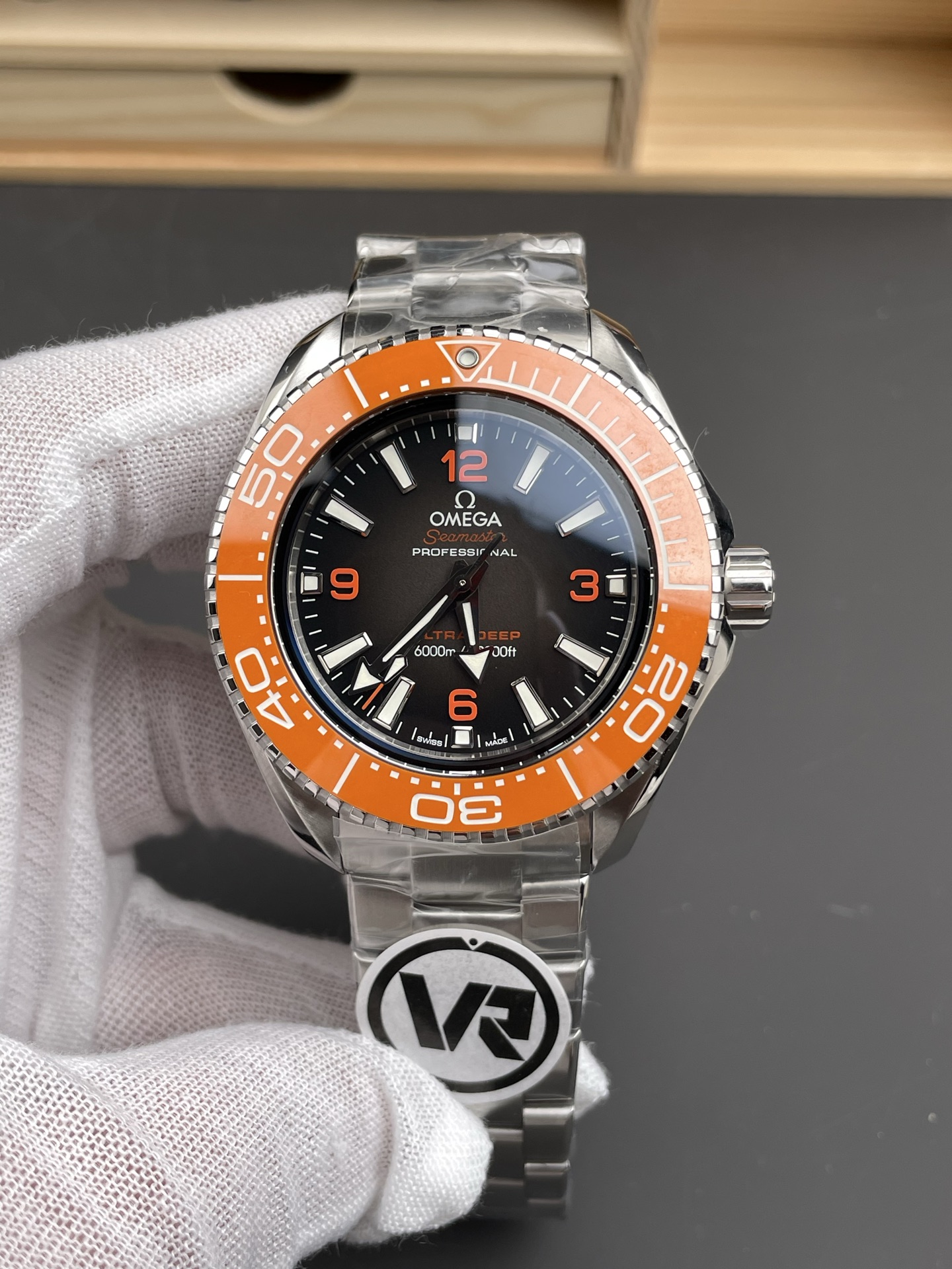 Omega Seamaster Planet Ocean 6000M Ultra Deep Edition 45.50mm 1:1 Mirror Super Clone Watch - view 2