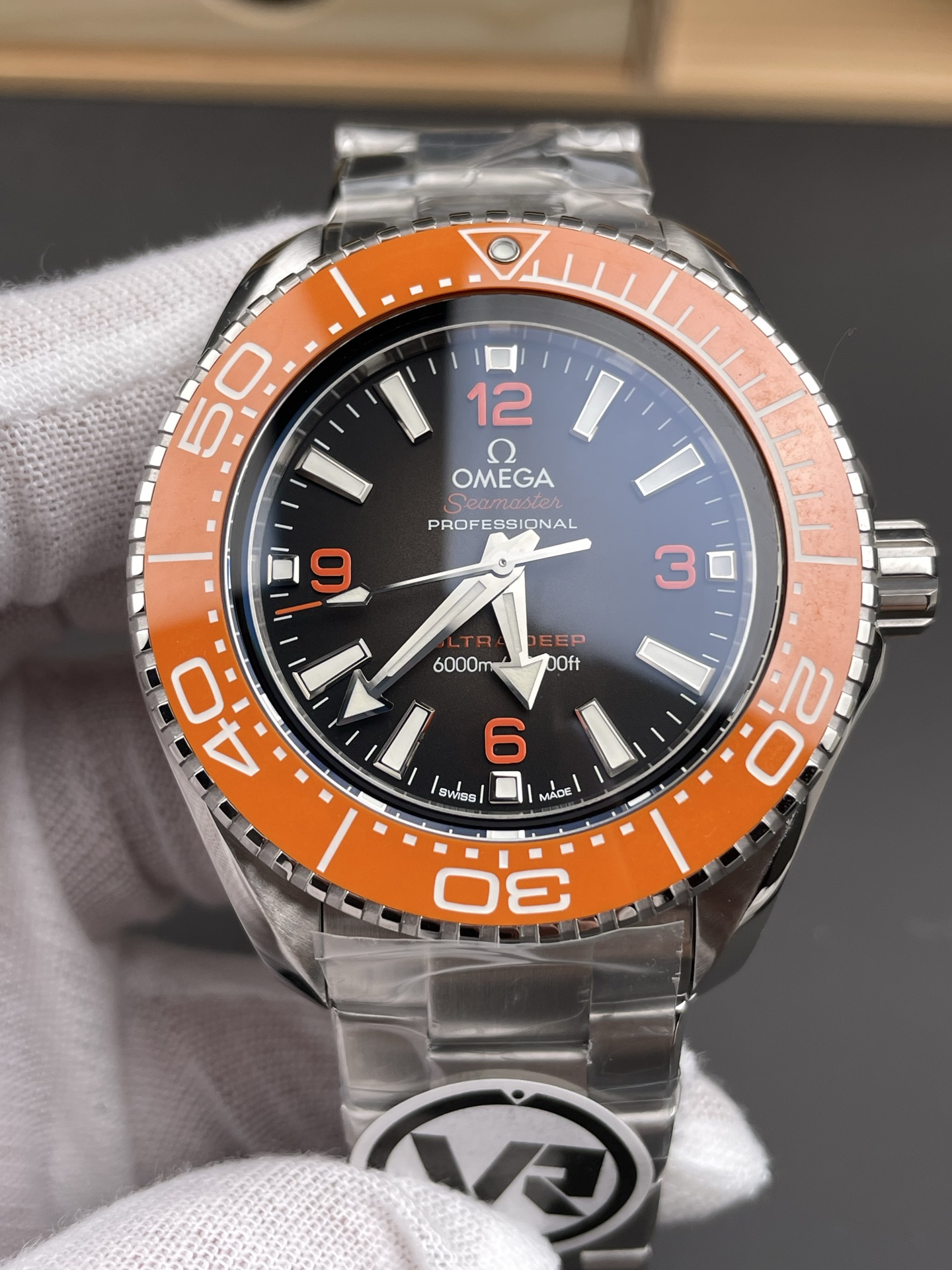 Omega Seamaster Planet Ocean 6000M Ultra Deep Edition 45.50mm 1:1 Mirror Super Clone Watch - view 3