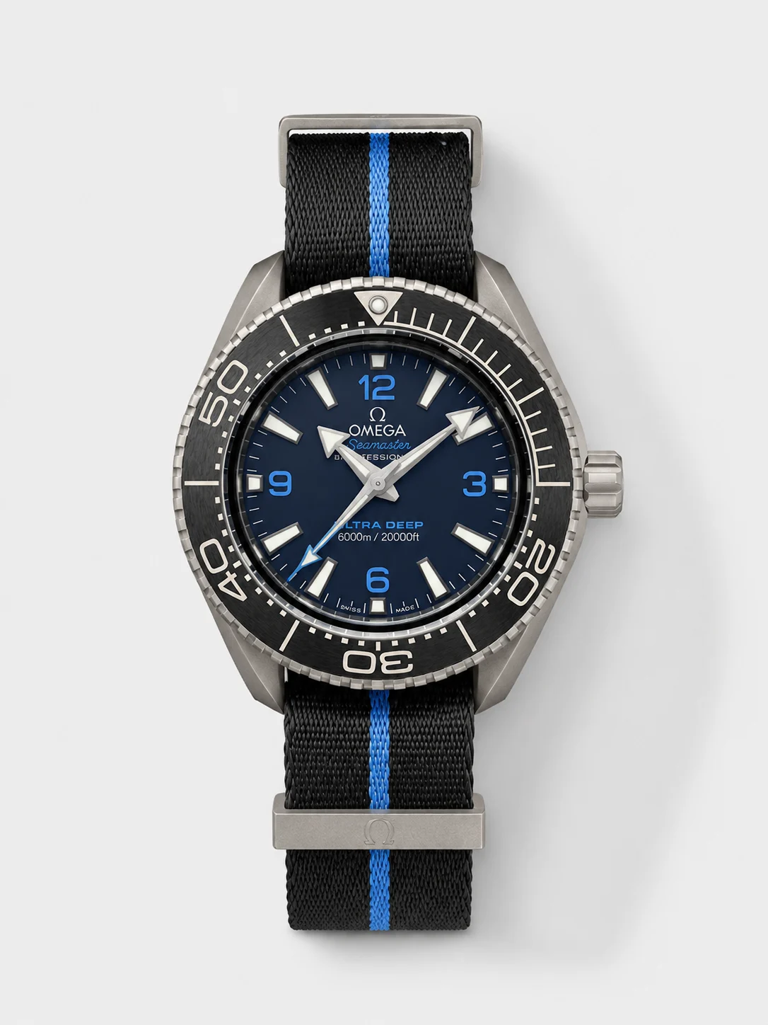 Omega Seamaster Planet Ocean 600M Ultra Deep Titanium 45.50mm 1:1 Mirror Super Clone Watch - view 1
