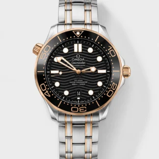 Omega Seamaster Super Clone 300M Master Chronometer Blue Swiss 2 Tone Watch - view 1