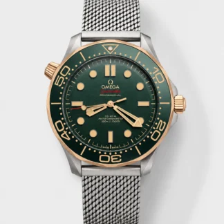 Omega Seamaster Super Clone 300M Diver Titanium Two Tone Green Dial Watch - view 1