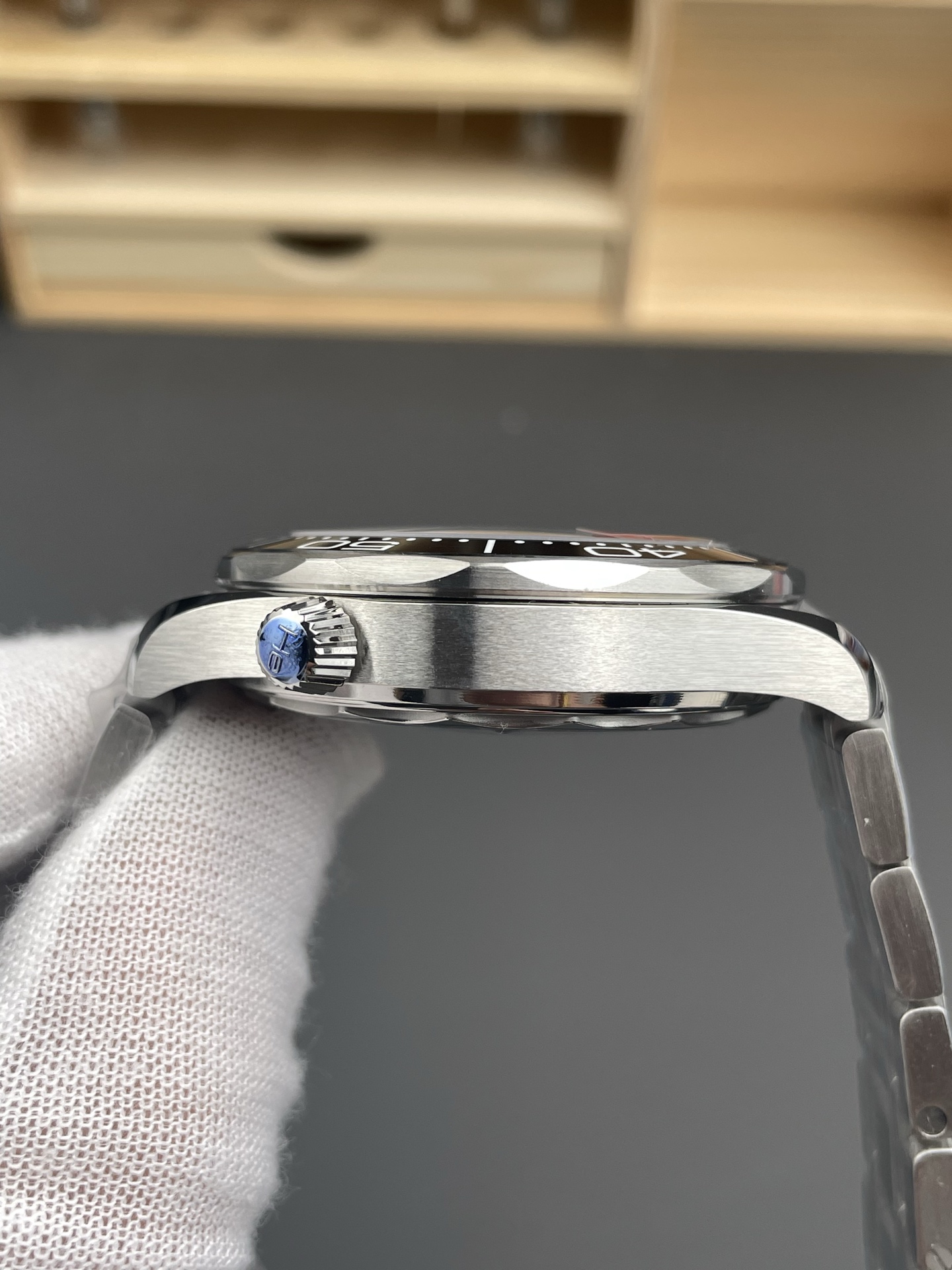 Omega Seamaster 300M Master Chronometer Black Swiss 904L Steel 1:1 Mirror Super Clone Watch - view 7