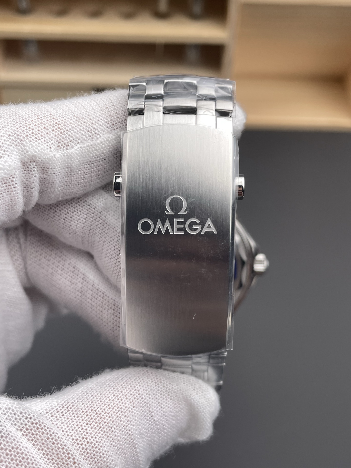 Omega Seamaster 300M Master Chronometer Black Swiss 904L Steel 1:1 Mirror Super Clone Watch - view 9