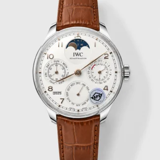 IWC Portuguese Perpetual Calendar 904L Steel Swiss Super Clone Watch REF. IW503307 - view 1