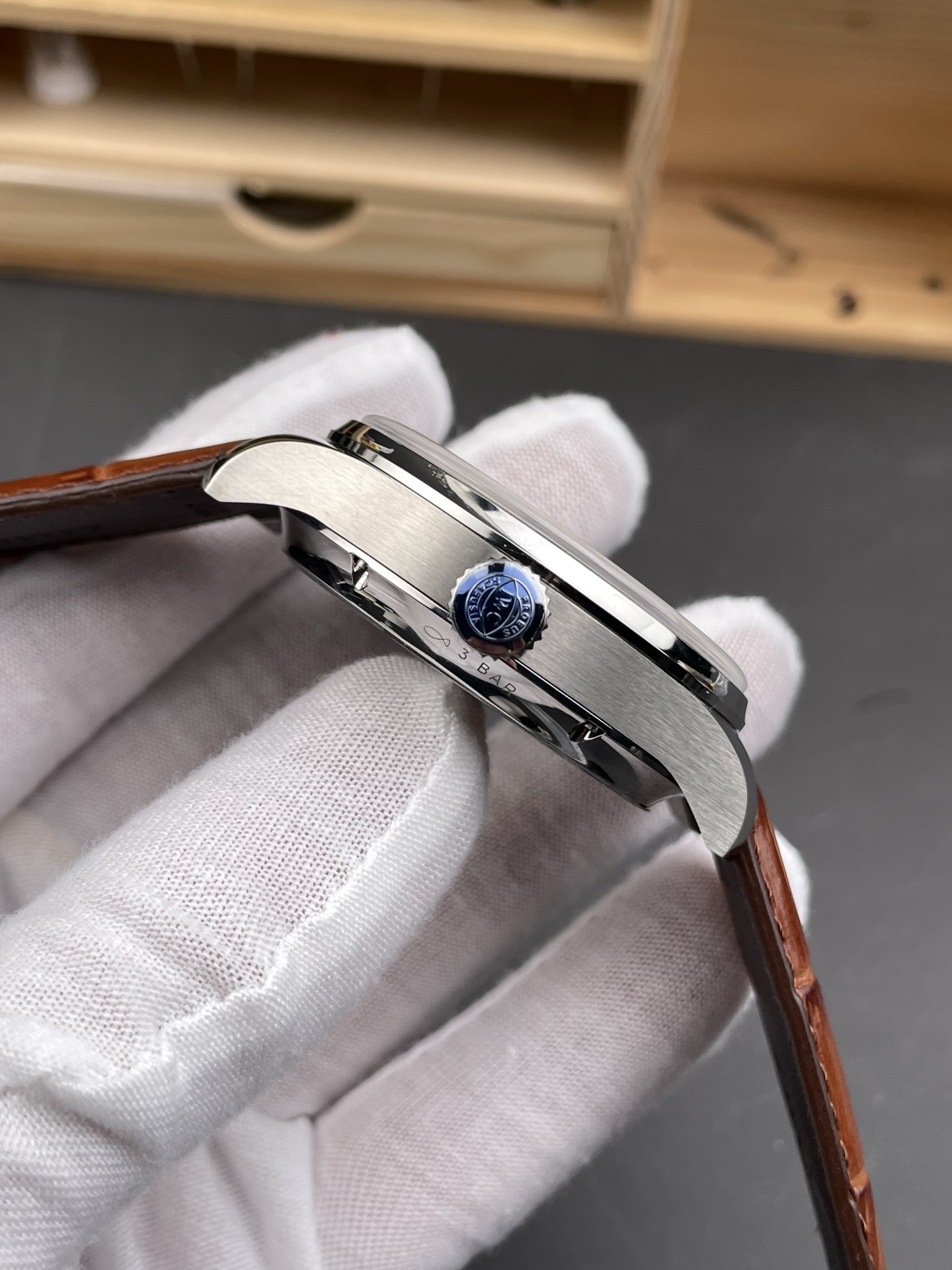 IWC Portuguese Perpetual Calendar 904L Steel Swiss Super Clone Watch REF. IW503307 - view 8