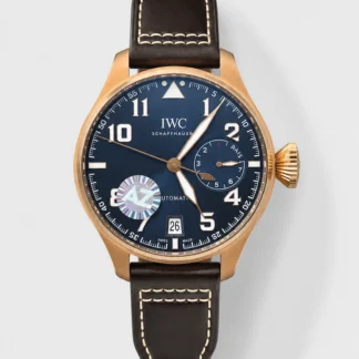 IWC Big Pilot Rose Gold - Functional Power Reserve 1:1 Mirror Super Clone Watch - view 1