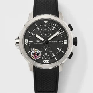 IWC Super Clone Aquatimer Chronograph IW376804 Swiss Black Dial - view 1