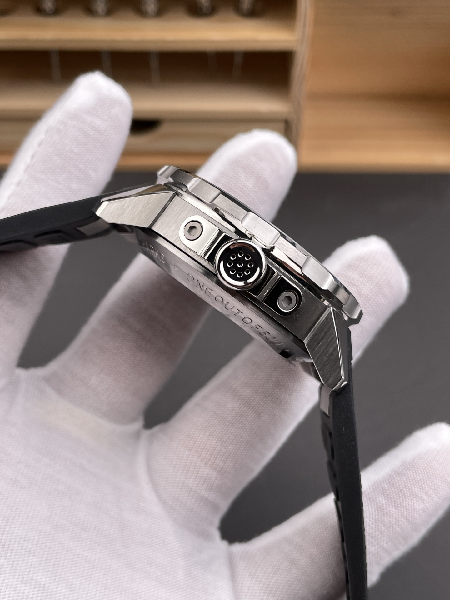 IWC Super Clone Aquatimer Chronograph IW376804 Swiss Black Dial - view 6