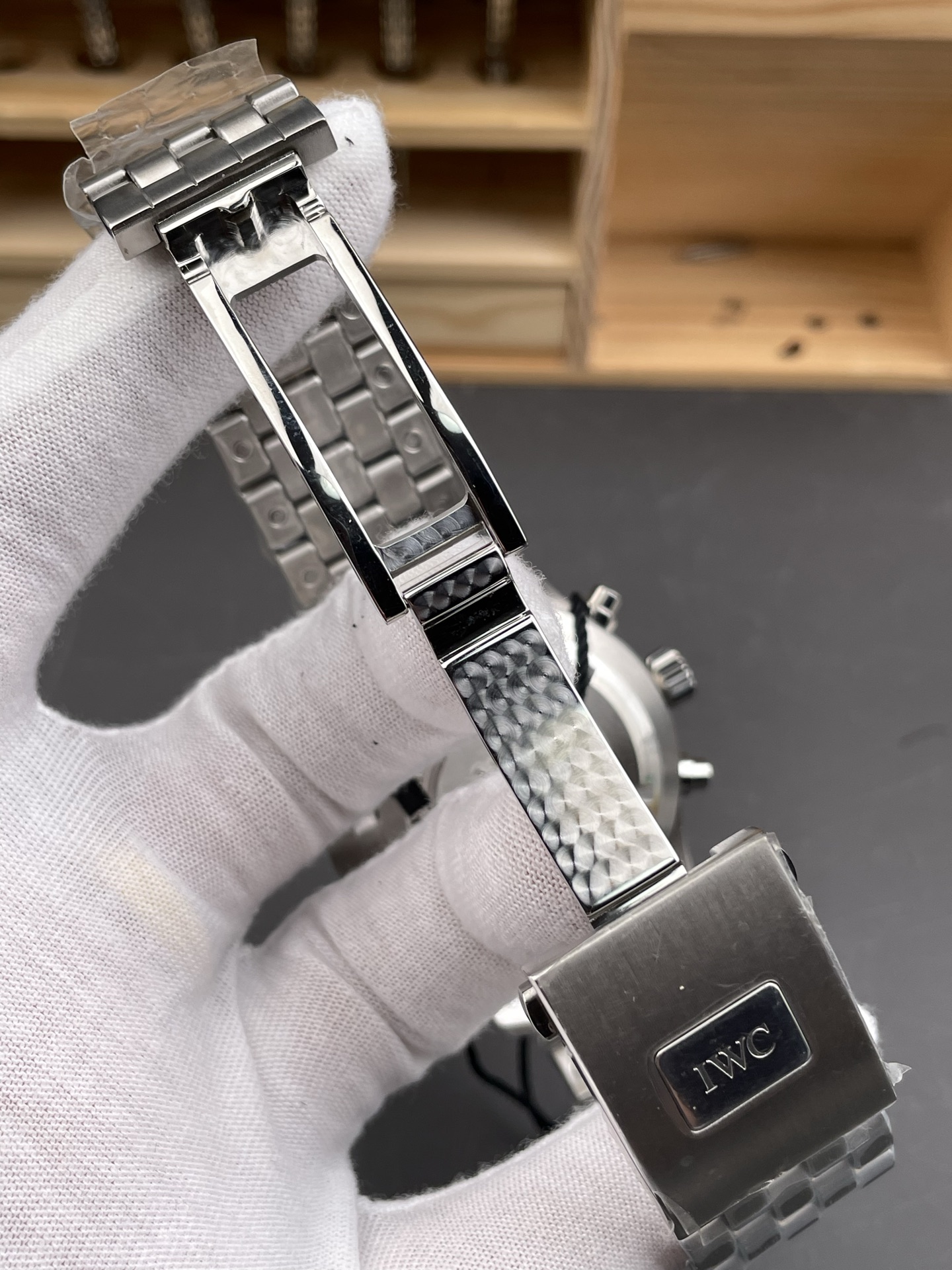 IWC Pilot Chronograph Le Petit Prince Edition Black Dial 1:1 Mirror Super Clone Watch - view 8