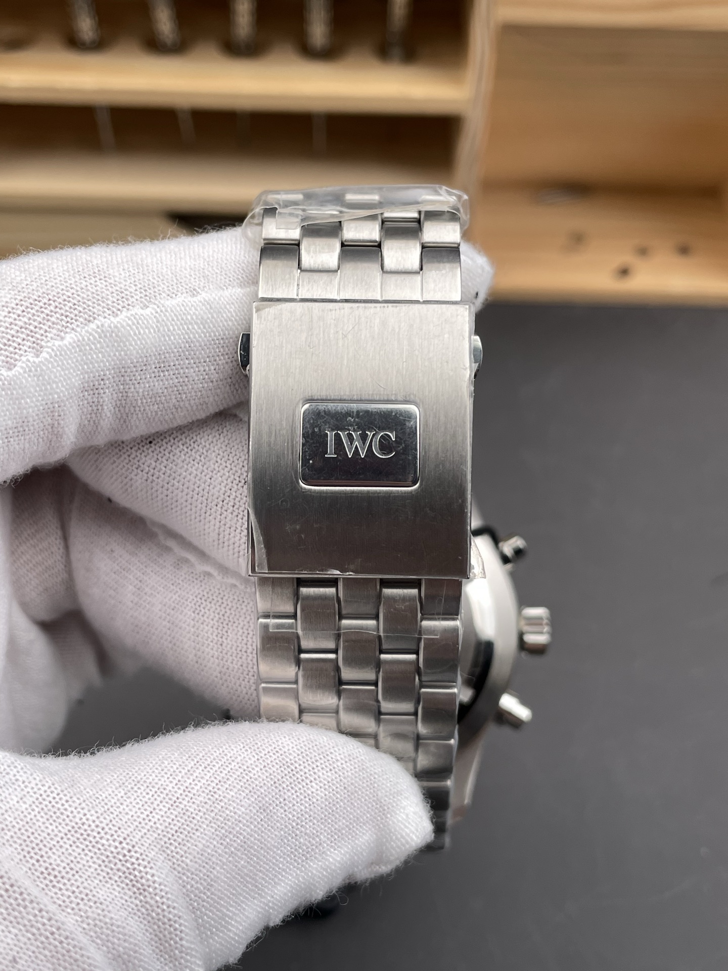IWC Pilot Chronograph Le Petit Prince Edition Black Dial 1:1 Mirror Super Clone Watch - view 9