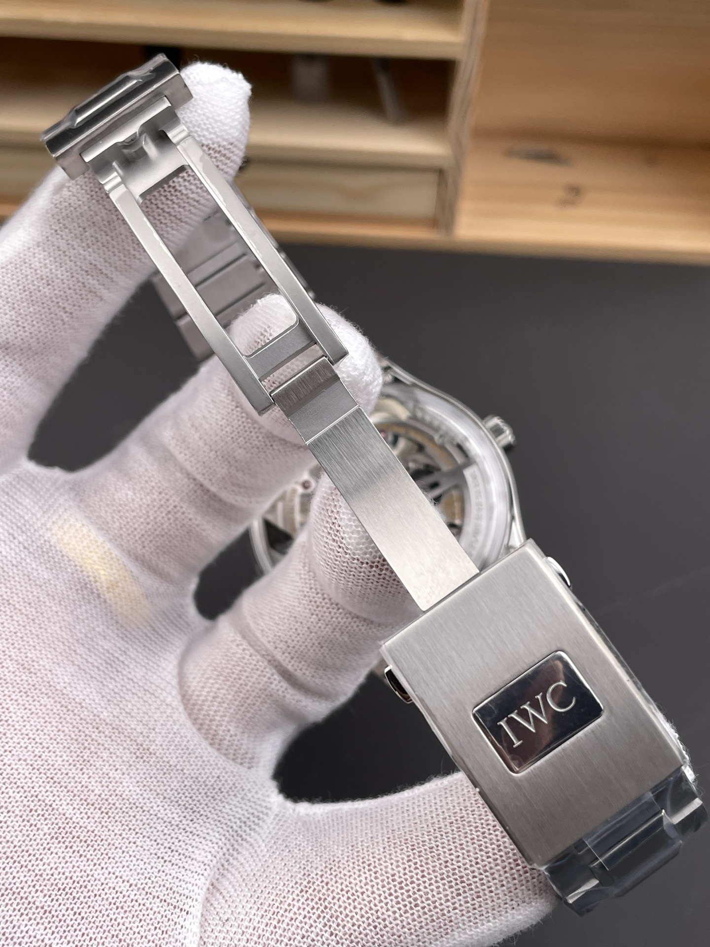 IWC Super Clone Portugieser Swiss 1:1 Mirror Watch White Dial Steel Case Watch - view 8