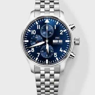 IWC Pilot Chronograph Le Petit Prince Blue Dial 43mm Super Clone Watch