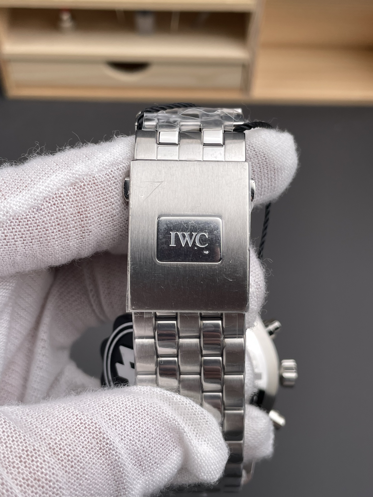 IWC Pilot Chronograph Le Petit Prince Edition Blue Dial 1:1 Mirror Super Clone Watch - view 9