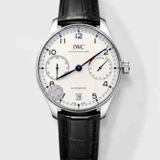 IWC IW500705 Portugieser Swiss 1:1 Mirror Super Clone Watch White Dial - Updated 2016 Version - view 1