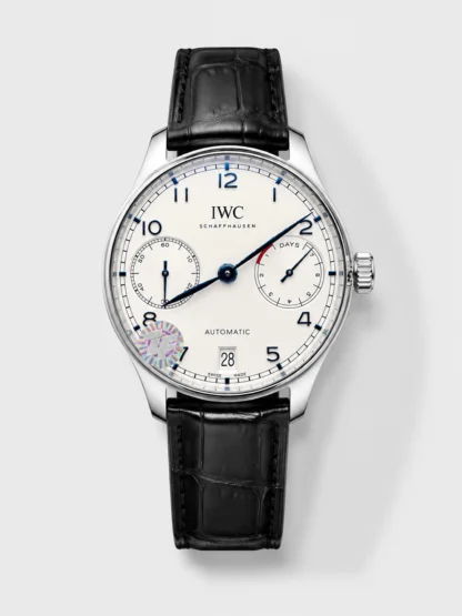 IWC IW500705 Portugieser Swiss 1:1 Mirror Super Clone Watch White Dial - Updated 2016 Version - view 1