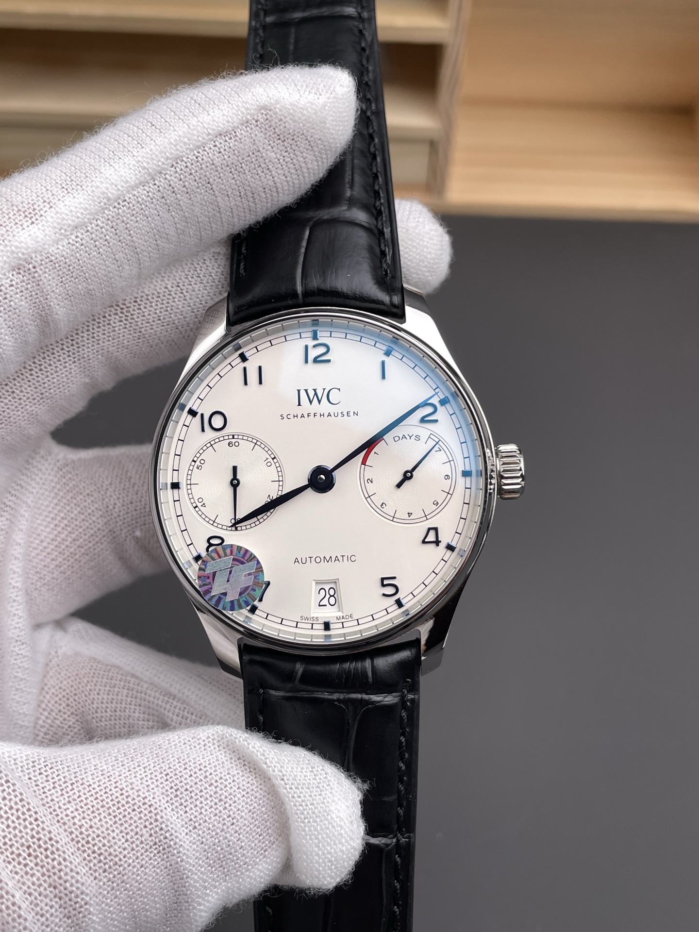 IWC IW500705 Portugieser Swiss 1:1 Mirror Super Clone Watch White Dial - Updated 2016 Version - view 2