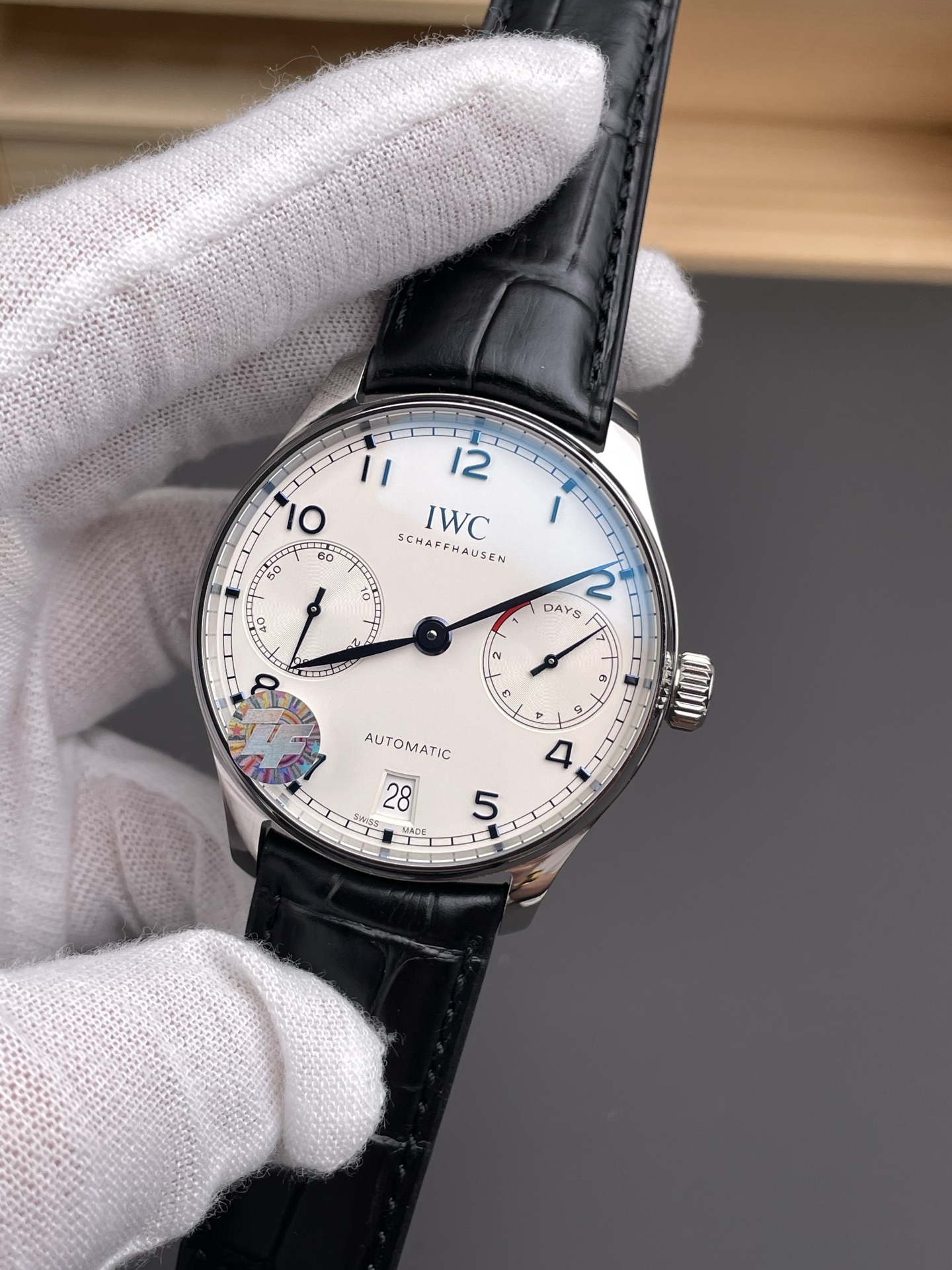 IWC IW500705 Portugieser Swiss 1:1 Mirror Super Clone Watch White Dial - Updated 2016 Version - view 3