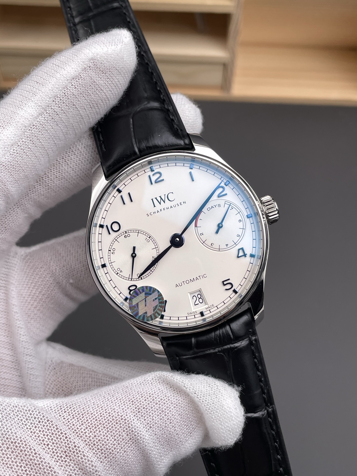 IWC IW500705 Portugieser Swiss 1:1 Mirror Super Clone Watch White Dial - Updated 2016 Version - view 4