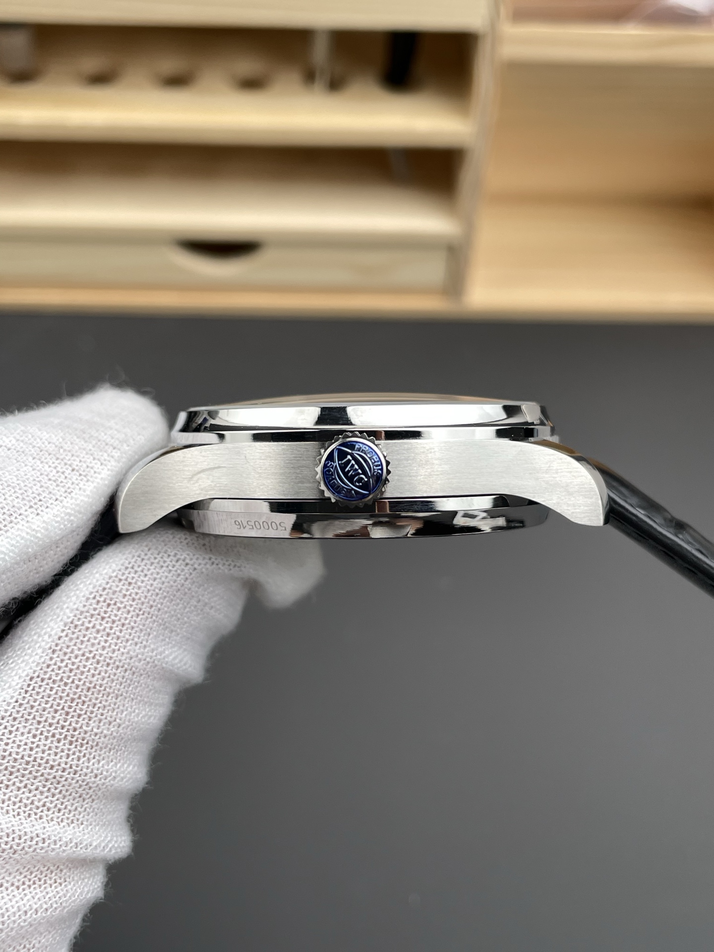IWC IW500705 Portugieser Swiss 1:1 Mirror Super Clone Watch White Dial - Updated 2016 Version - view 7