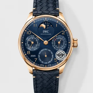 IWC Portugieser IW503312 Blue Dial Calendar Style 42.5mm Super Clone Watch