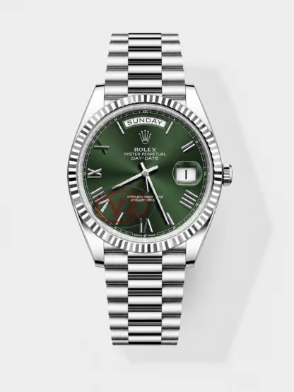 Rolex Day Date Super Clone Green Dial 40MM 188 Grams Swiss watch - view 1