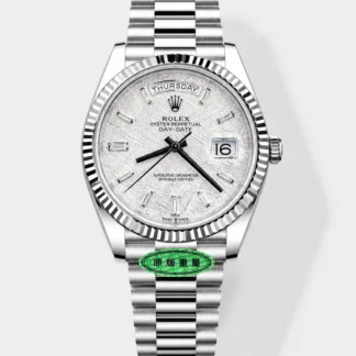 Rolex Day Date Presidential 904L Steel 40MM - Grey Dial 1:1 Mirror Quality Watch（208g） - Super Clone Watch - view 1