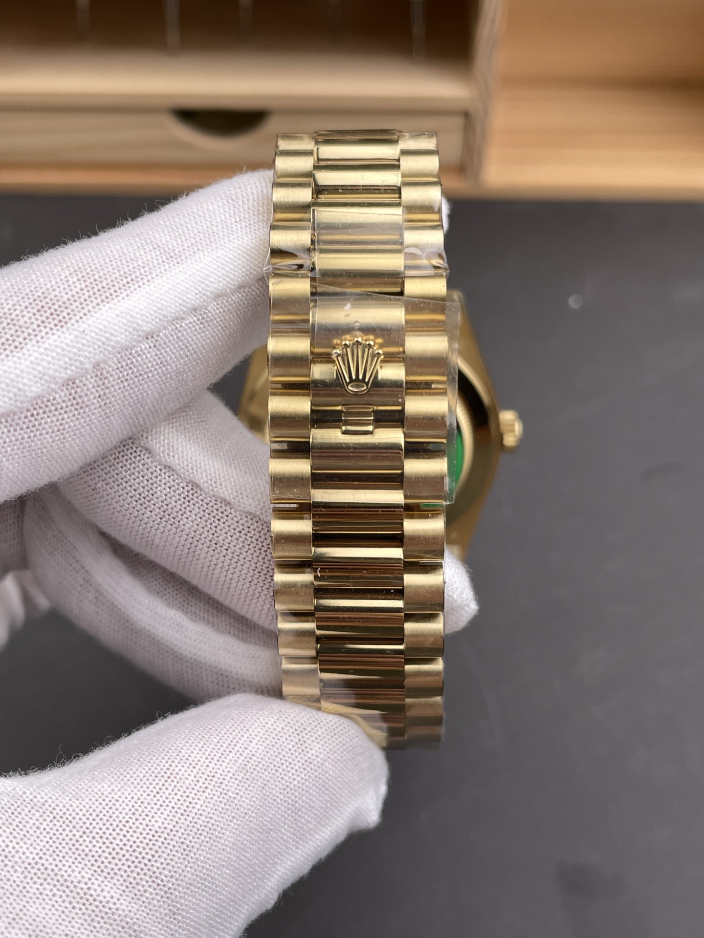 Rolex Day Date Super Clone Gold Dial 40MM 212 Grams Swiss watch - view 10