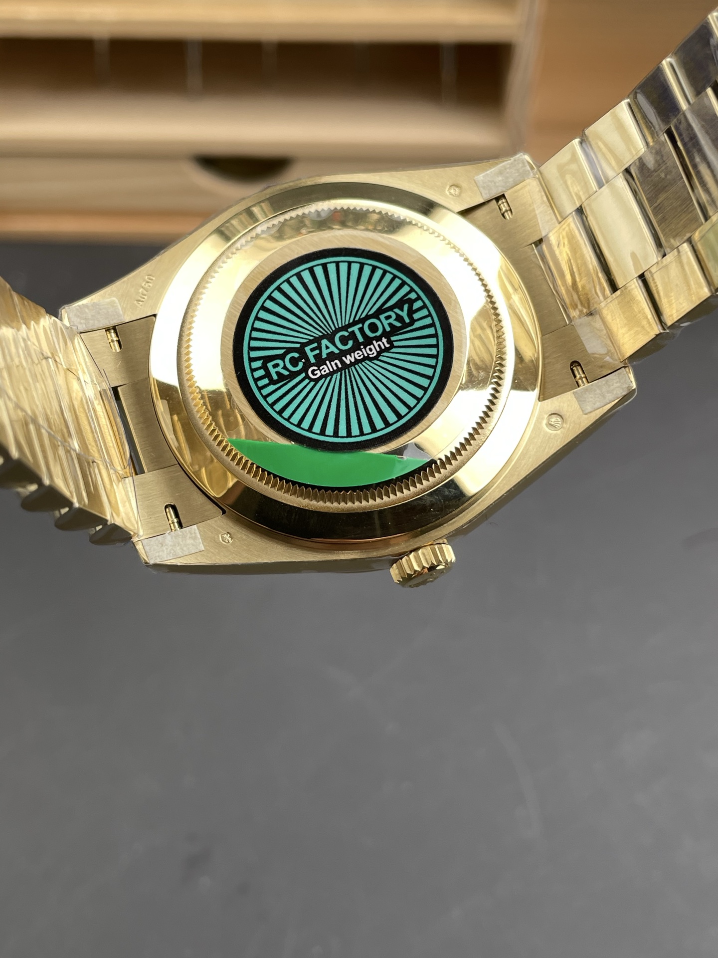 Rolex Day Date Super Clone Gold Dial 40MM 212 Grams Swiss watch - view 5