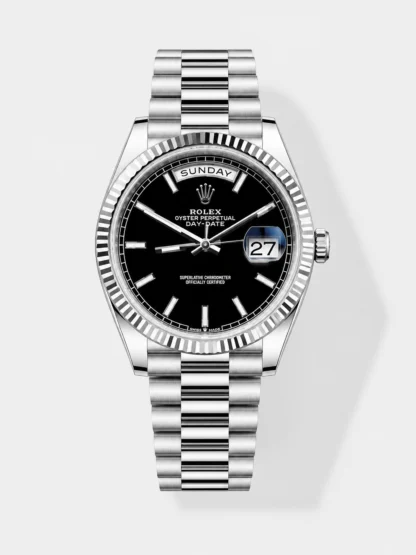 Rolex Day Date Super Clone Black Dial 40MM 146 Grams Swiss watch - view 1