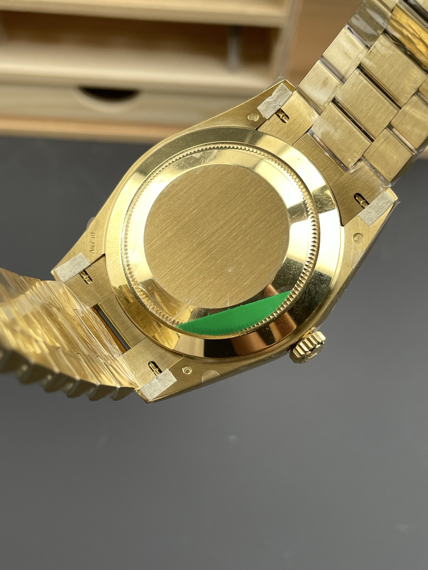 Rolex Day Date Presidential 18K Rose Gold Watch 40MM - Gold Dial 1:1 Mirror Quality(210g) - Super Clone Watch - view 5