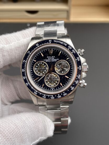 Rolex Daytona Super Clone “Artisans De Genève - Ventura” Edition Stainless Steel Watch - view 1