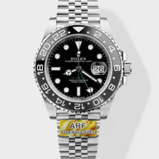 Rolex GMT Masters II Super Clone 126710GRNR “Bruce Wayne” 904L Jubilee Strap Steel Swiss Watch - view 1