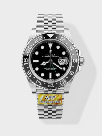 Rolex GMT Masters II Super Clone 126710GRNR “Bruce Wayne” 904L Jubilee Strap Steel Swiss Watch - view 1