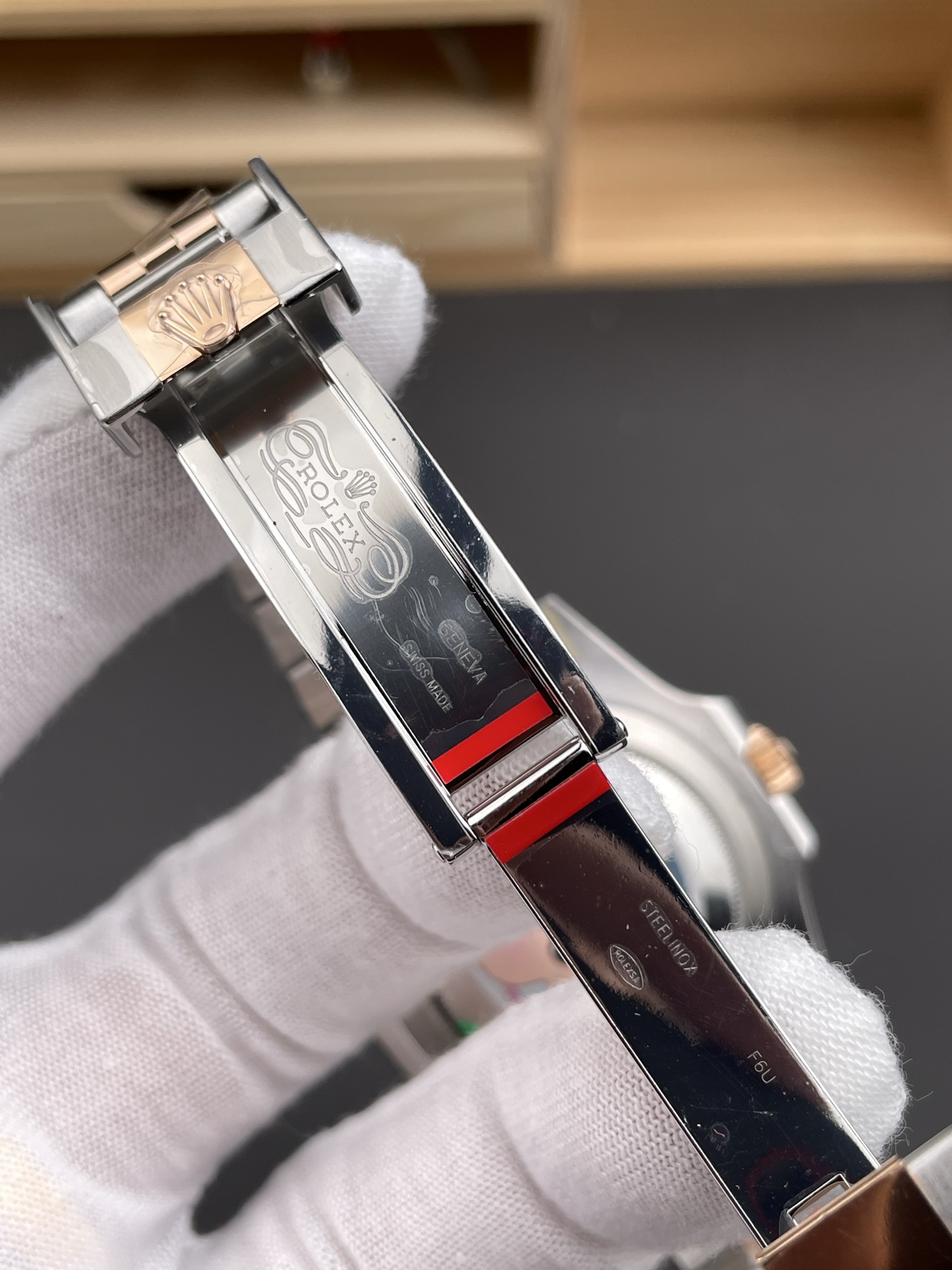 Rolex GMT Masters II Super Clone Root Beer 126711CHNR Rose Black Dial Swiss Watch - view 8